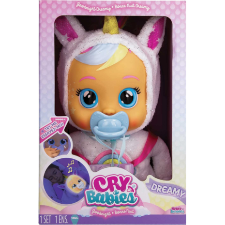 Παιχνίδι Cry Babies Κούκλα Κλαψουλίνια Όνειρα Γλυκά Dreamy